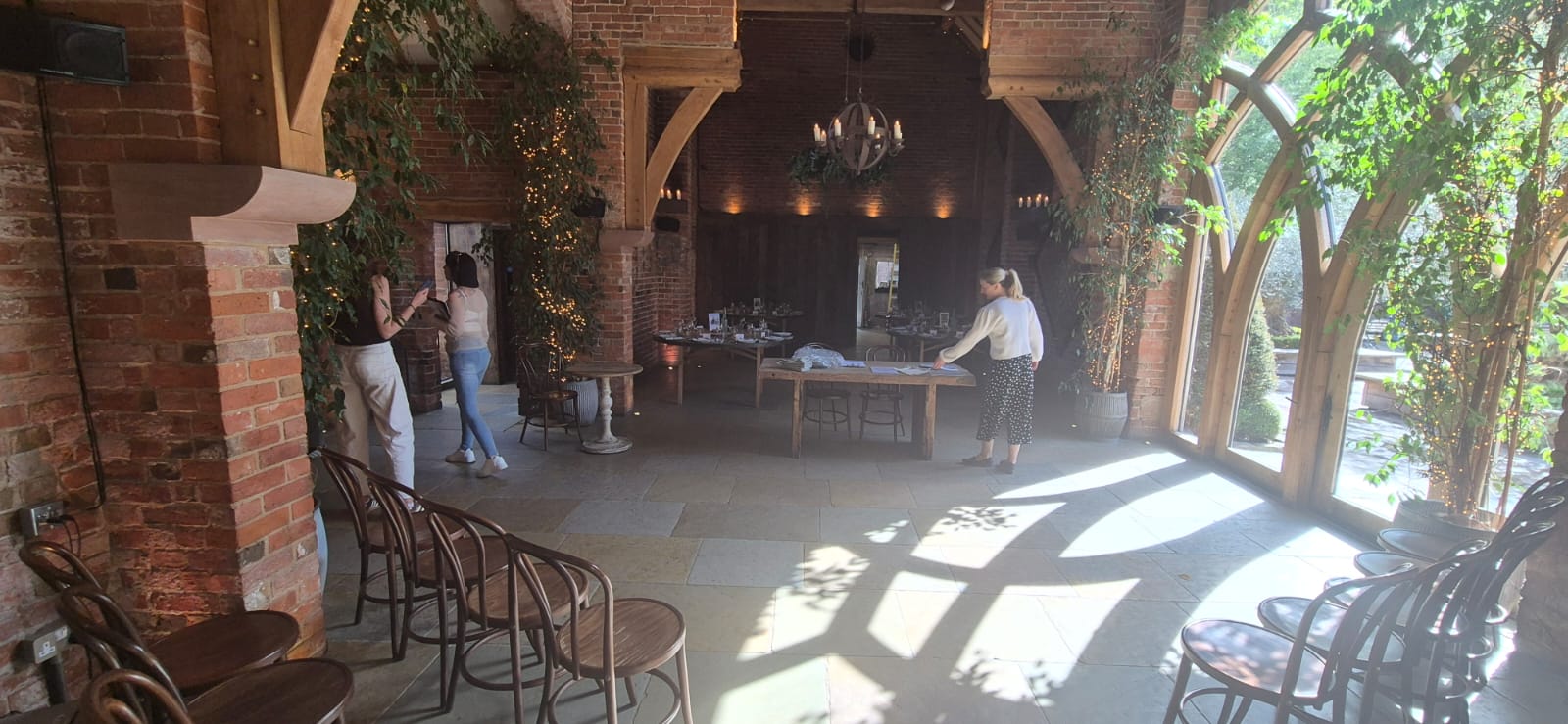 Wedding ceremony room