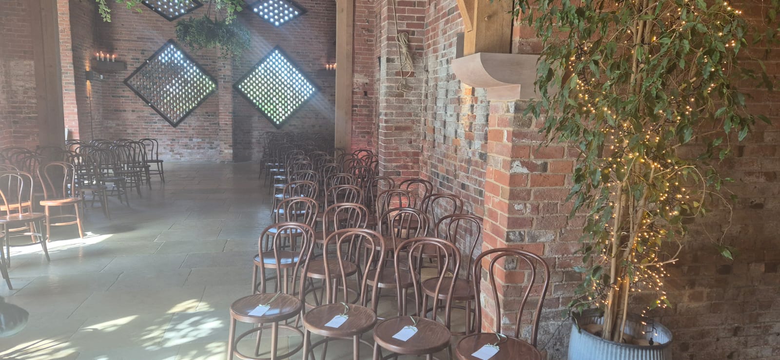 Wedding ceremony room